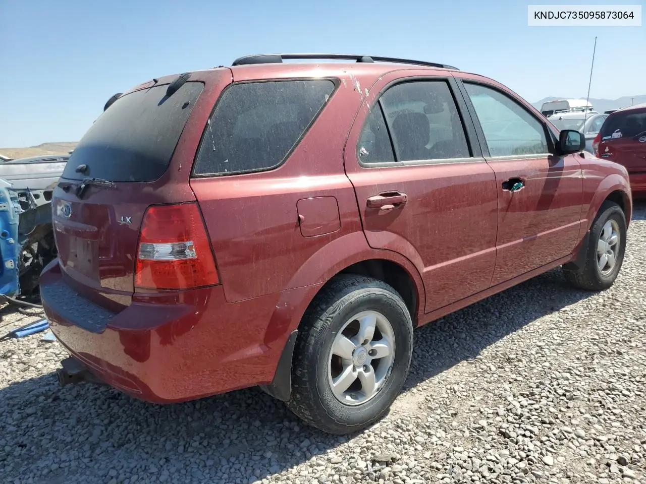 2009 Kia Sorento Lx VIN: KNDJC735095873064 Lot: 62829215