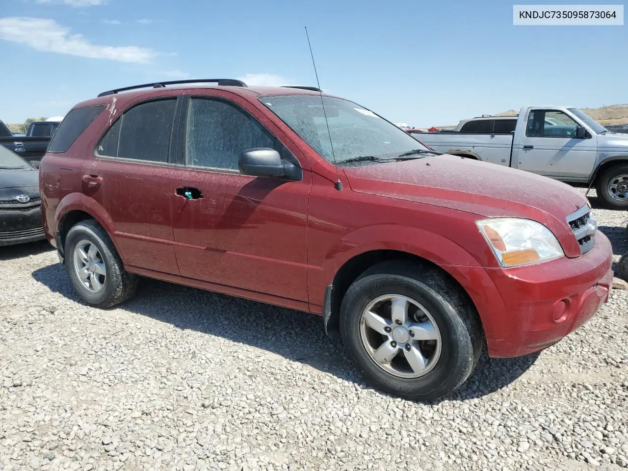 2009 Kia Sorento Lx VIN: KNDJC735095873064 Lot: 62829215