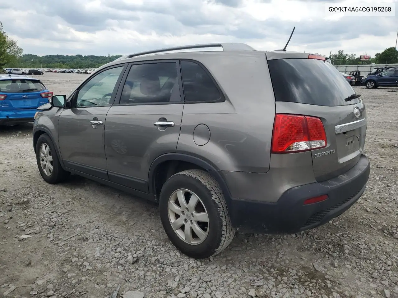 2012 Kia Sorento Base VIN: 5XYKT4A64CG195268 Lot: 56770385