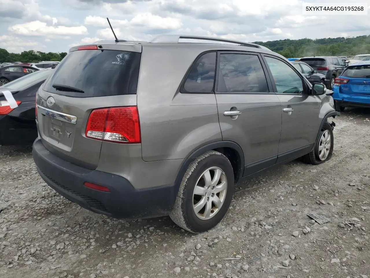 2012 Kia Sorento Base VIN: 5XYKT4A64CG195268 Lot: 56770385