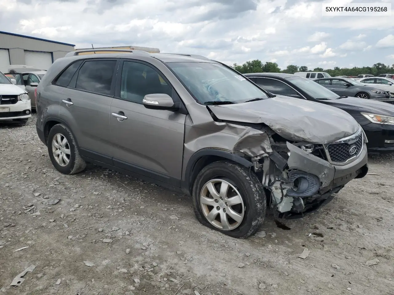2012 Kia Sorento Base VIN: 5XYKT4A64CG195268 Lot: 56770385