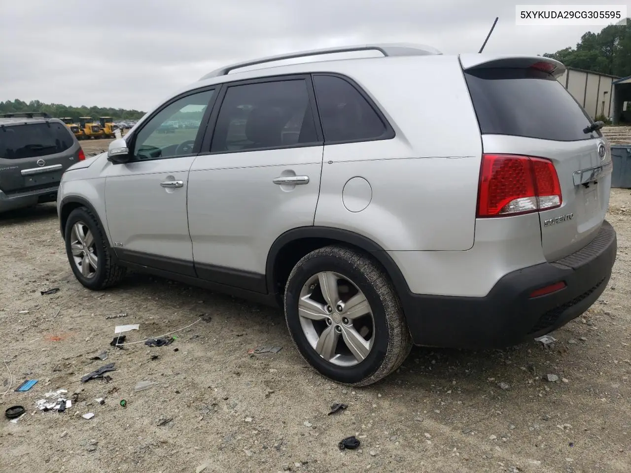 2012 Kia Sorento Ex VIN: 5XYKUDA29CG305595 Lot: 57077495