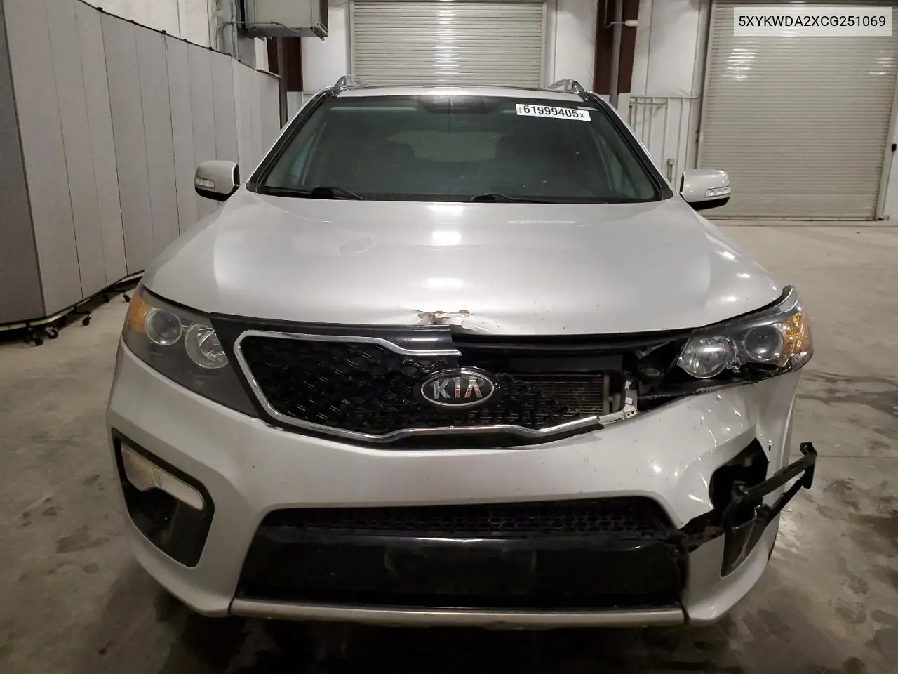 2012 Kia Sorento Sx VIN: 5XYKWDA2XCG251069 Lot: 61999405