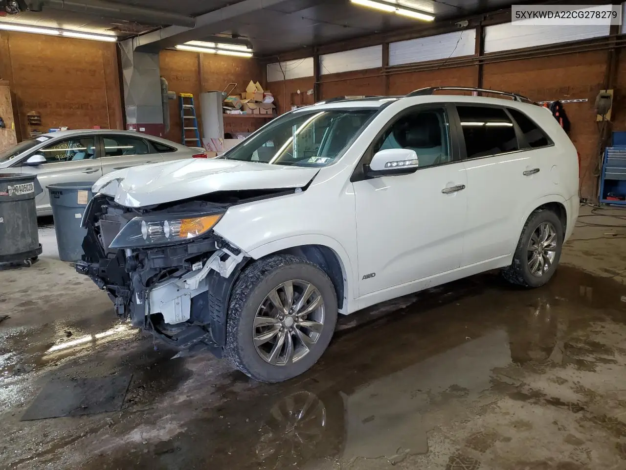 2012 Kia Sorento Sx VIN: 5XYKWDA22CG278279 Lot: 62359075