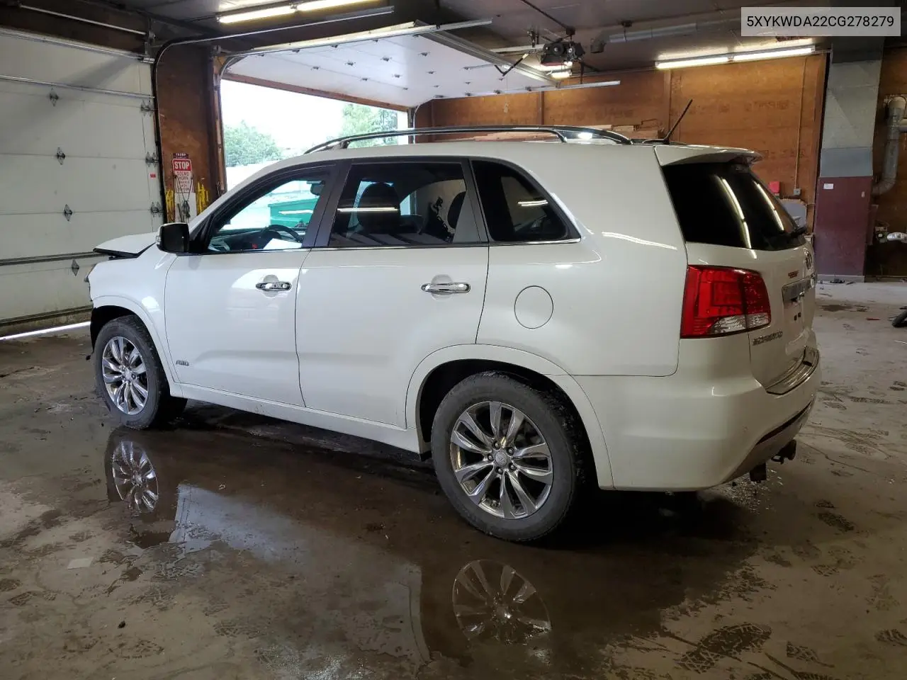 2012 Kia Sorento Sx VIN: 5XYKWDA22CG278279 Lot: 62359075