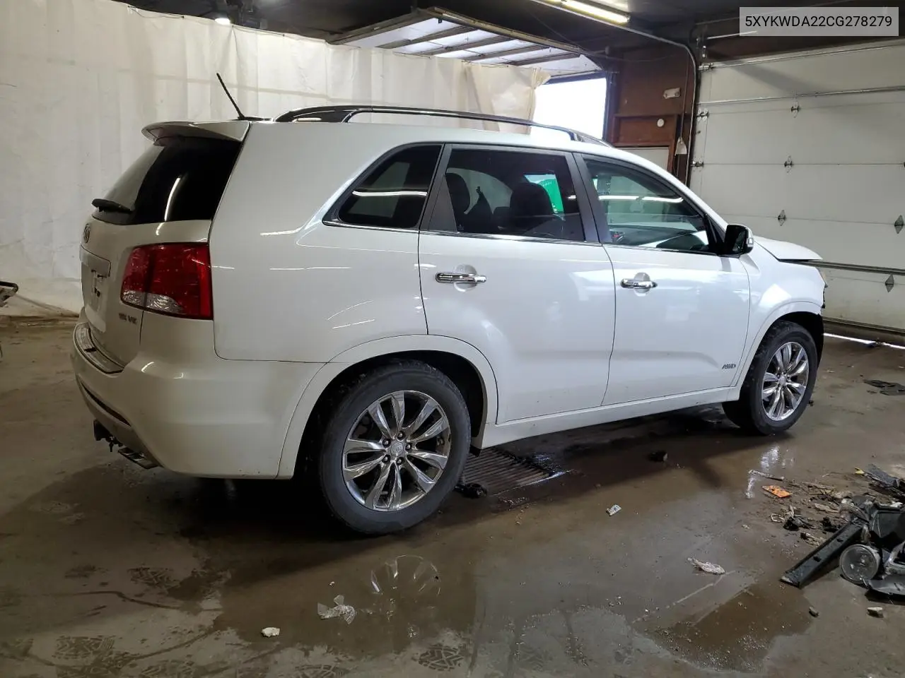 2012 Kia Sorento Sx VIN: 5XYKWDA22CG278279 Lot: 62359075