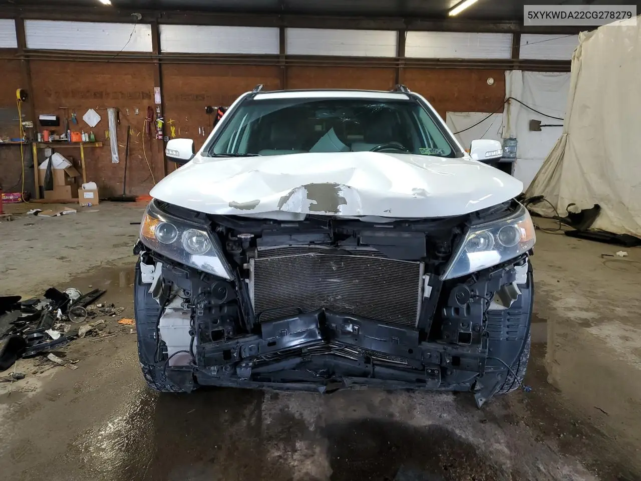 2012 Kia Sorento Sx VIN: 5XYKWDA22CG278279 Lot: 62359075