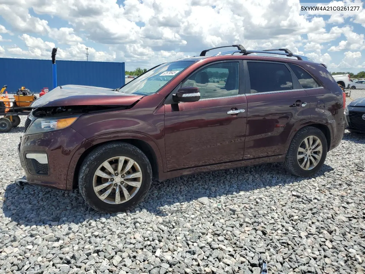 2012 Kia Sorento Sx VIN: 5XYKW4A21CG261277 Lot: 62679845