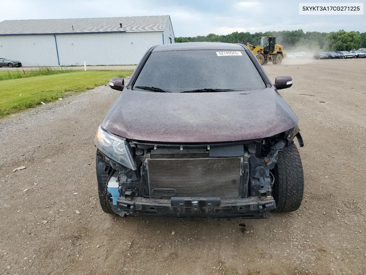 2012 Kia Sorento Base VIN: 5XYKT3A17CG271225 Lot: 62749565