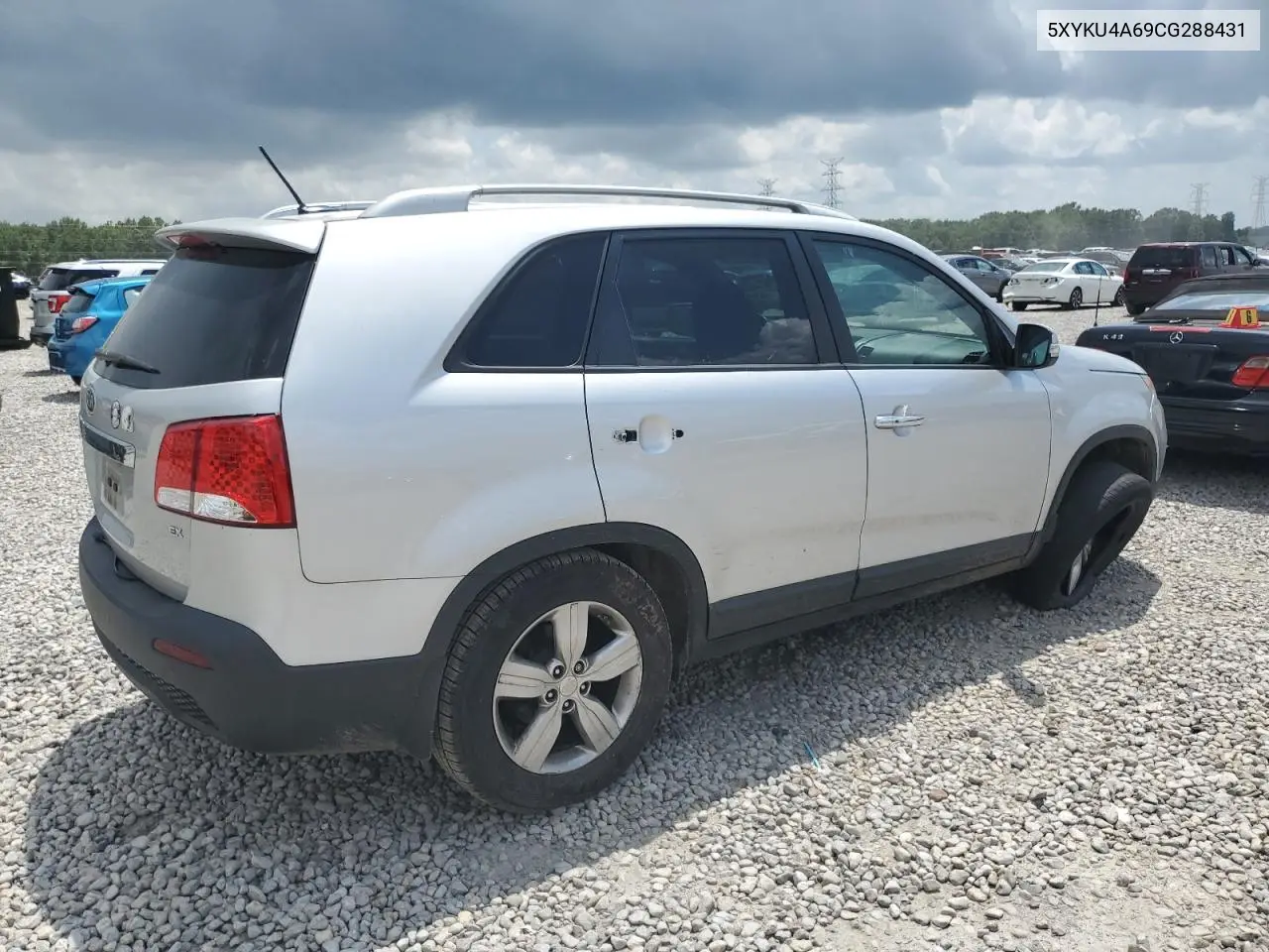 2012 Kia Sorento Ex VIN: 5XYKU4A69CG288431 Lot: 62986595