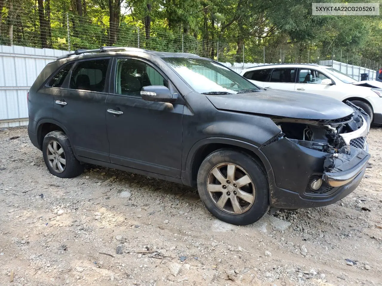 2012 Kia Sorento Base VIN: 5XYKT4A22CG205261 Lot: 65220395
