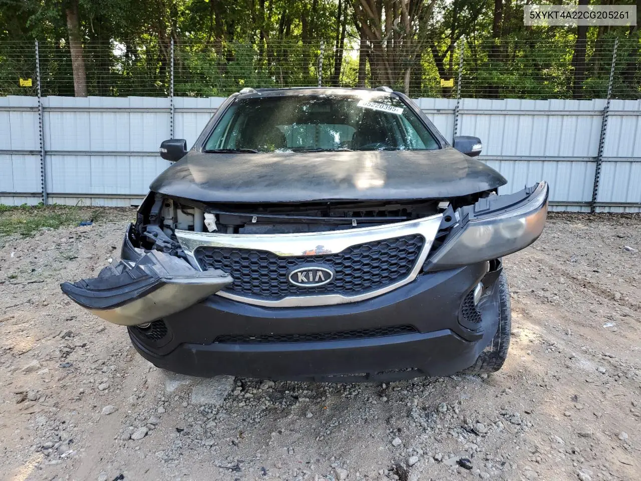 2012 Kia Sorento Base VIN: 5XYKT4A22CG205261 Lot: 65220395