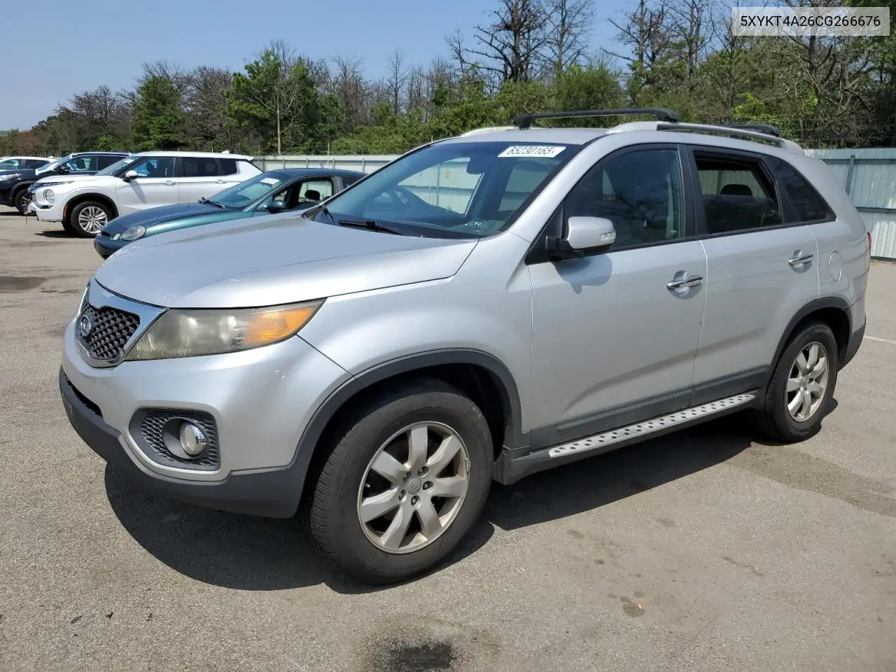 2012 Kia Sorento Base VIN: 5XYKT4A26CG266676 Lot: 65230165