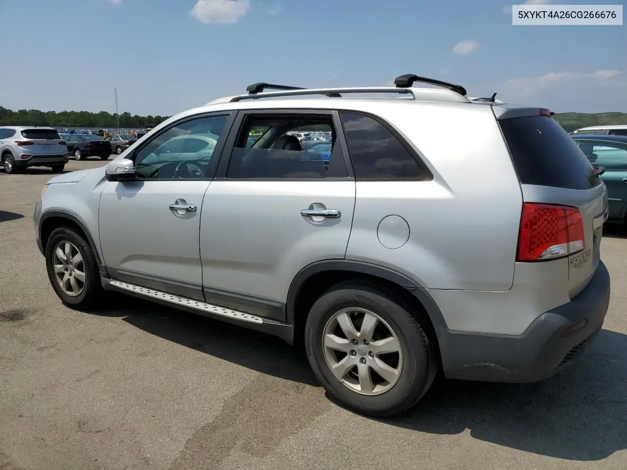 2012 Kia Sorento Base VIN: 5XYKT4A26CG266676 Lot: 65230165