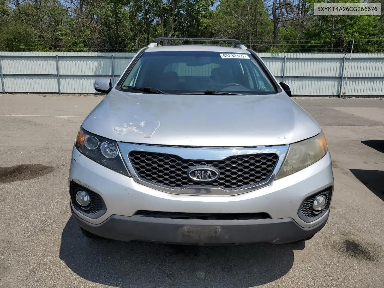 2012 Kia Sorento Base VIN: 5XYKT4A26CG266676 Lot: 65230165