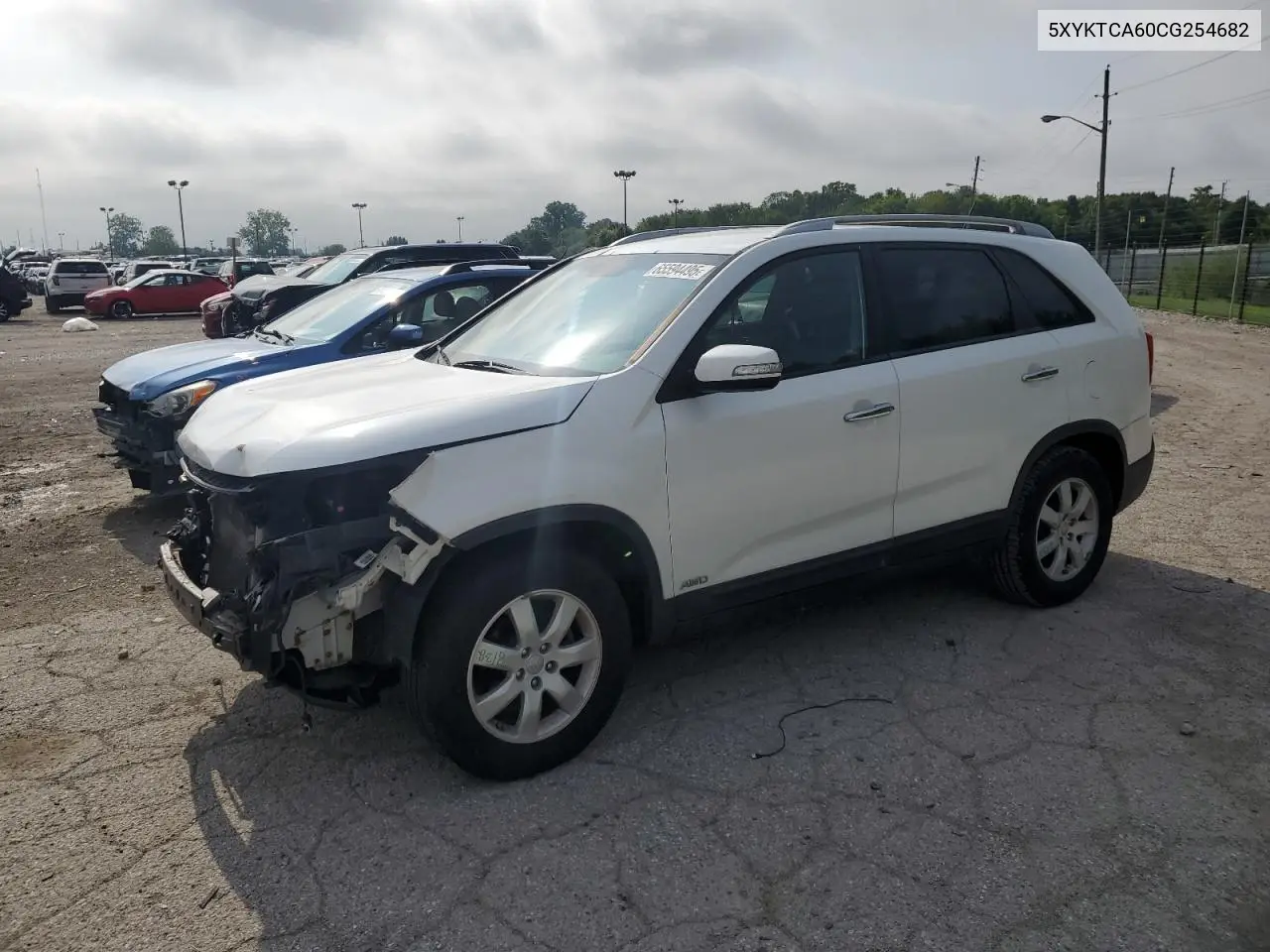 2012 Kia Sorento Base VIN: 5XYKTCA60CG254682 Lot: 65594495