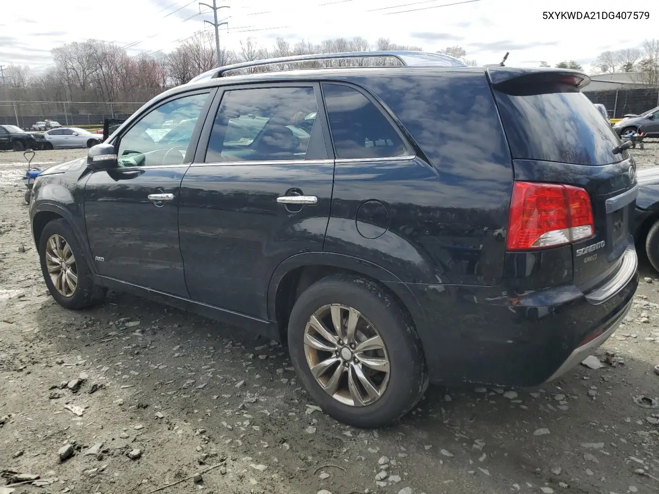 2013 Kia Sorento Sx VIN: 5XYKWDA21DG407579 Lot: 49547655