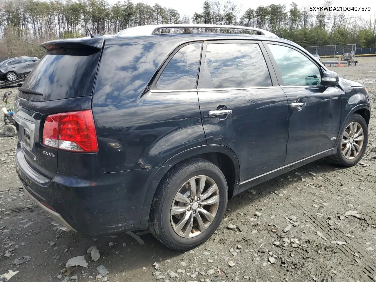 2013 Kia Sorento Sx VIN: 5XYKWDA21DG407579 Lot: 49547655