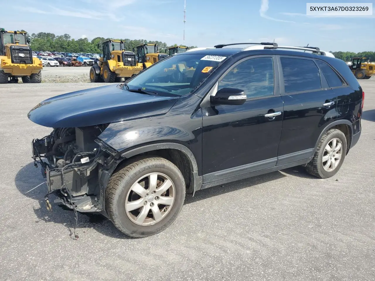 2013 Kia Sorento Lx VIN: 5XYKT3A67DG323269 Lot: 56231355