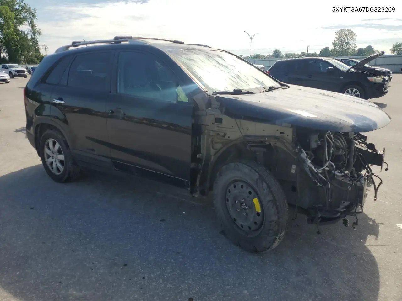 2013 Kia Sorento Lx VIN: 5XYKT3A67DG323269 Lot: 56231355