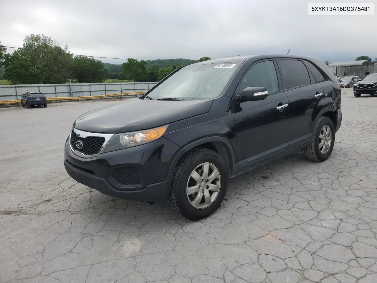 2013 Kia Sorento Lx VIN: 5XYKT3A16DG375481 Lot: 56919855