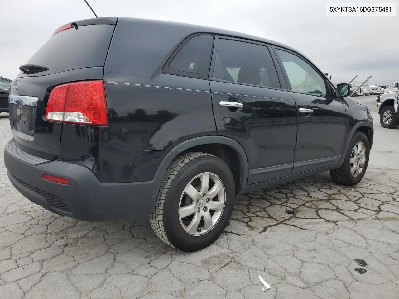 2013 Kia Sorento Lx VIN: 5XYKT3A16DG375481 Lot: 56919855