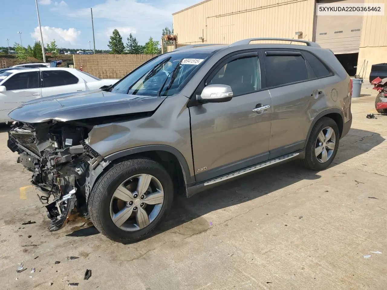 2013 Kia Sorento Ex VIN: 5XYKUDA22DG365462 Lot: 56941515