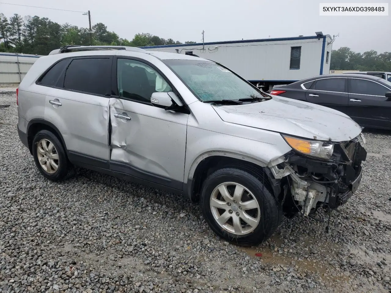 2013 Kia Sorento Lx VIN: 5XYKT3A6XDG398483 Lot: 58657955