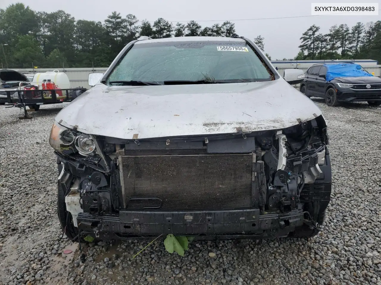2013 Kia Sorento Lx VIN: 5XYKT3A6XDG398483 Lot: 58657955