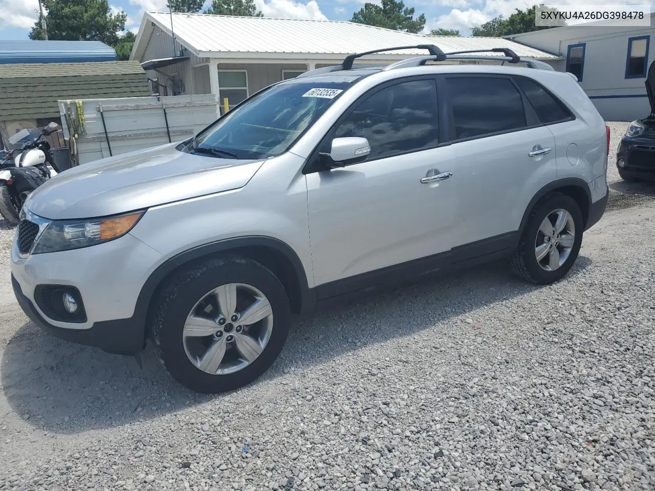 2013 Kia Sorento Ex VIN: 5XYKU4A26DG398478 Lot: 60132535