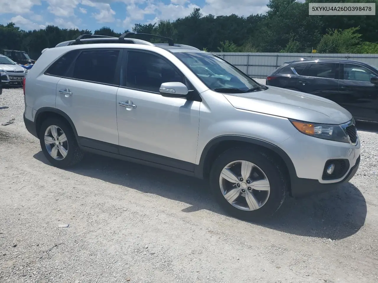 2013 Kia Sorento Ex VIN: 5XYKU4A26DG398478 Lot: 60132535