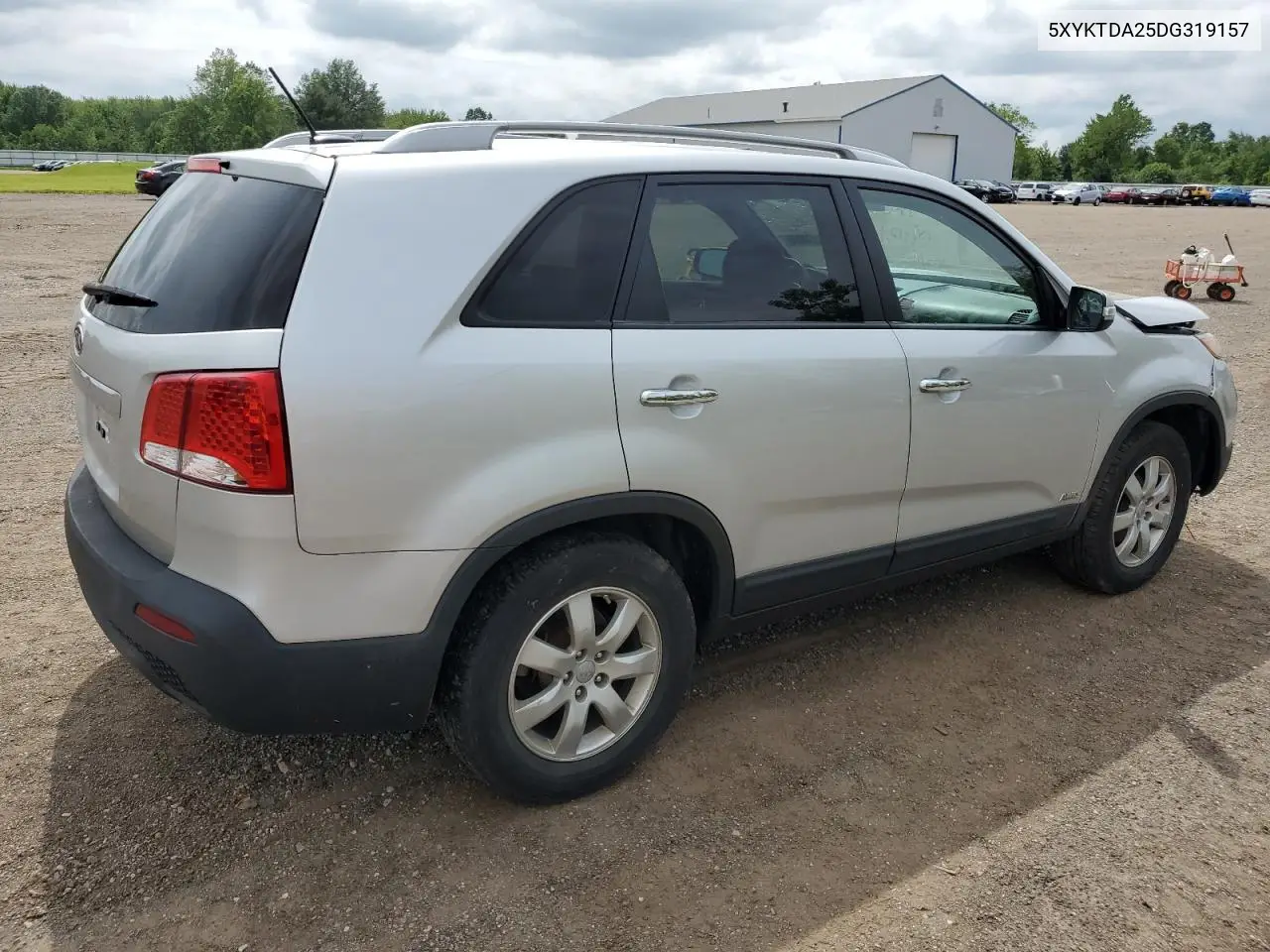 2013 Kia Sorento Lx VIN: 5XYKTDA25DG319157 Lot: 61208095