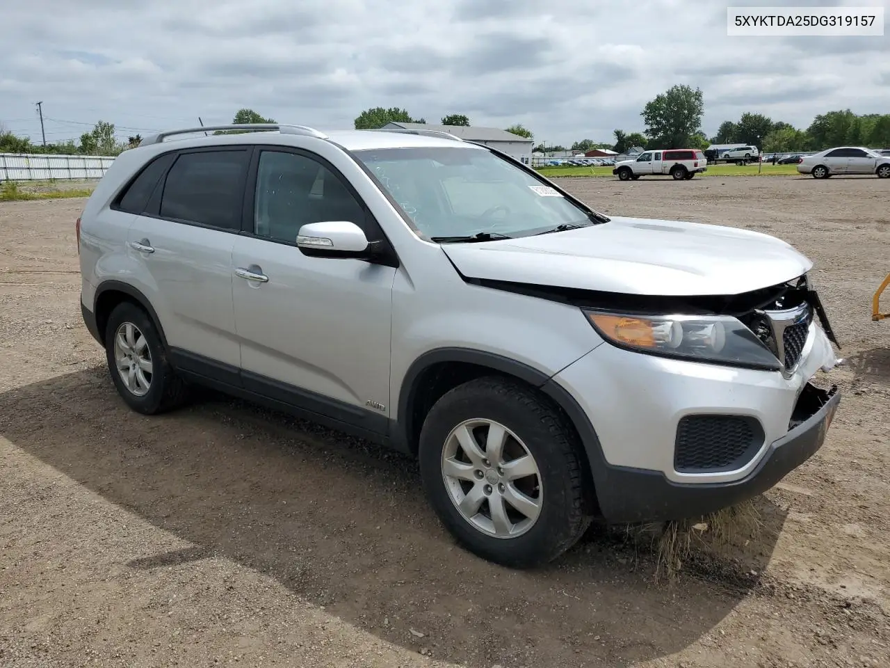 2013 Kia Sorento Lx VIN: 5XYKTDA25DG319157 Lot: 61208095