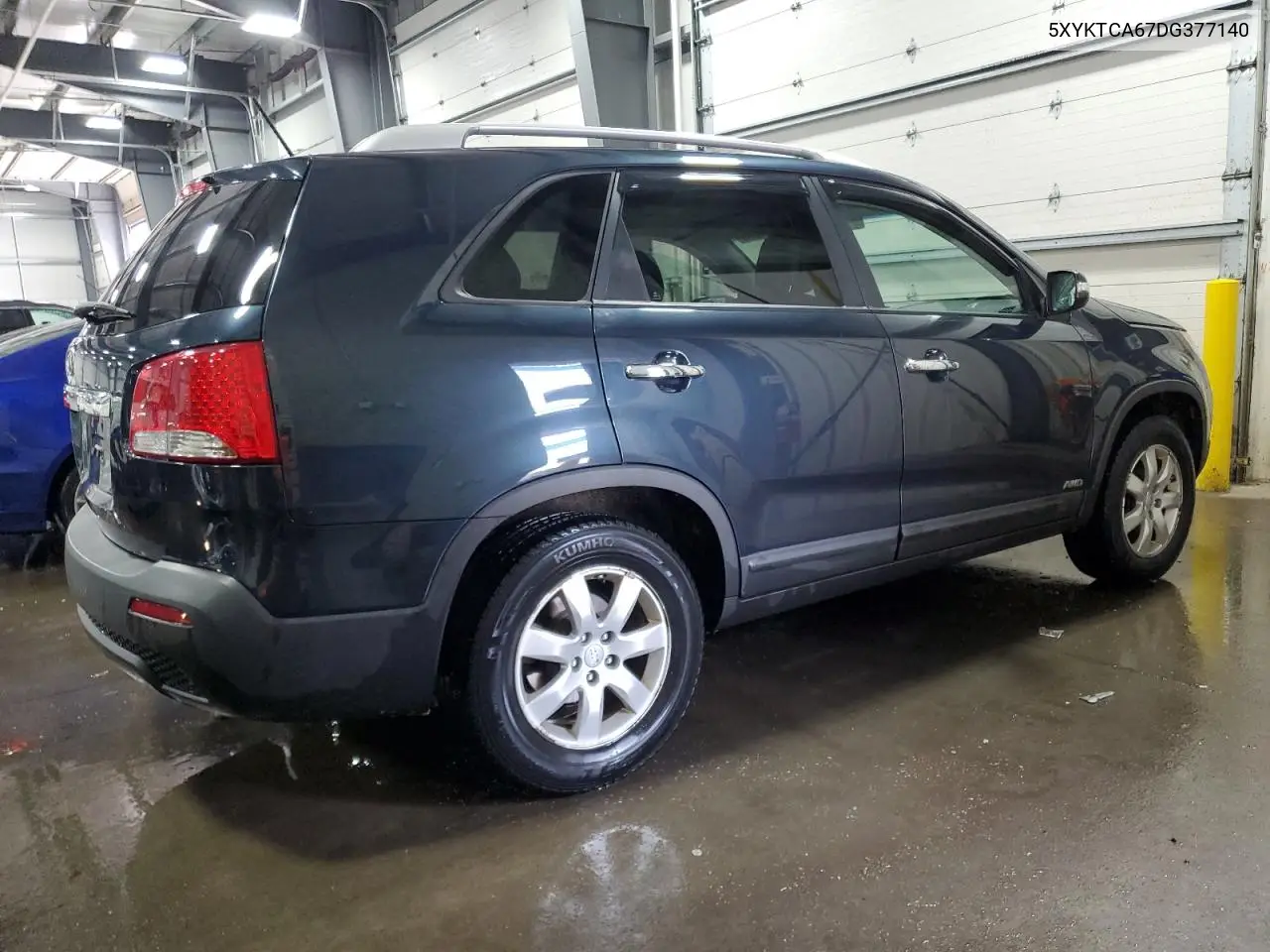 2013 Kia Sorento Lx VIN: 5XYKTCA67DG377140 Lot: 61363335