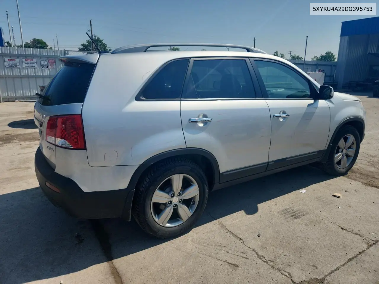 2013 Kia Sorento Ex VIN: 5XYKU4A29DG395753 Lot: 62578125