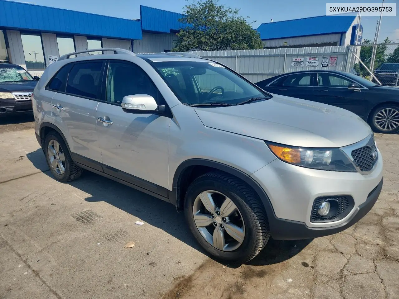 2013 Kia Sorento Ex VIN: 5XYKU4A29DG395753 Lot: 62578125