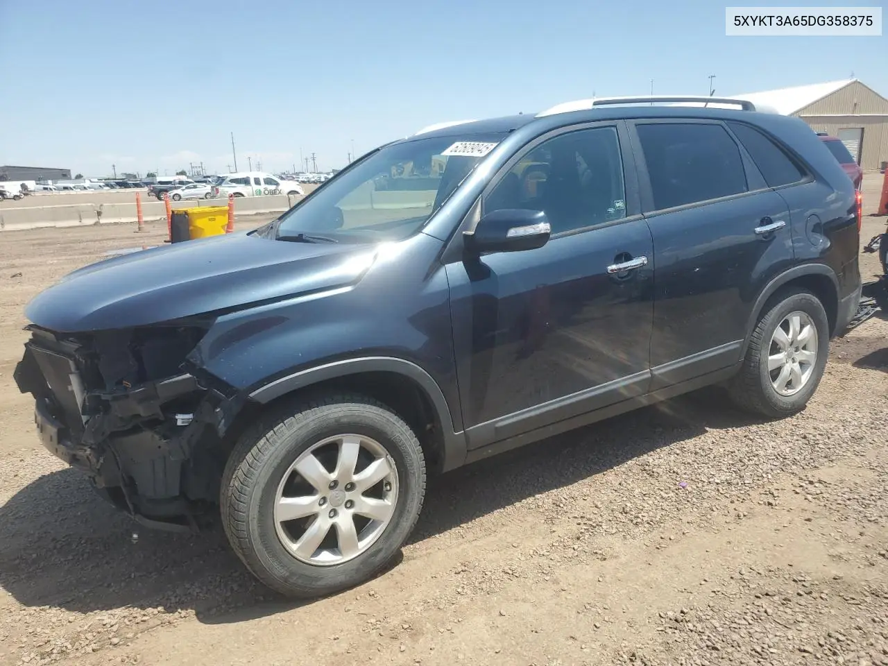 2013 Kia Sorento Lx VIN: 5XYKT3A65DG358375 Lot: 62609045