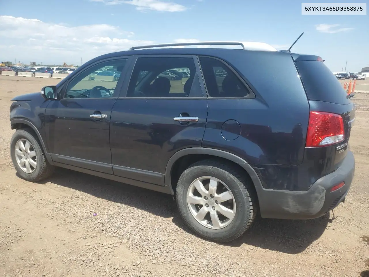 2013 Kia Sorento Lx VIN: 5XYKT3A65DG358375 Lot: 62609045
