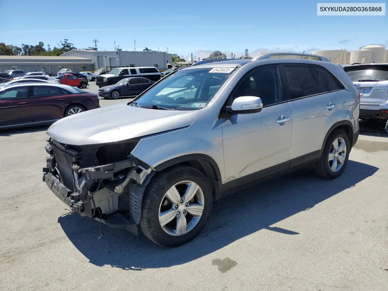 2013 Kia Sorento Ex VIN: 5XYKUDA28DG365868 Lot: 65435635