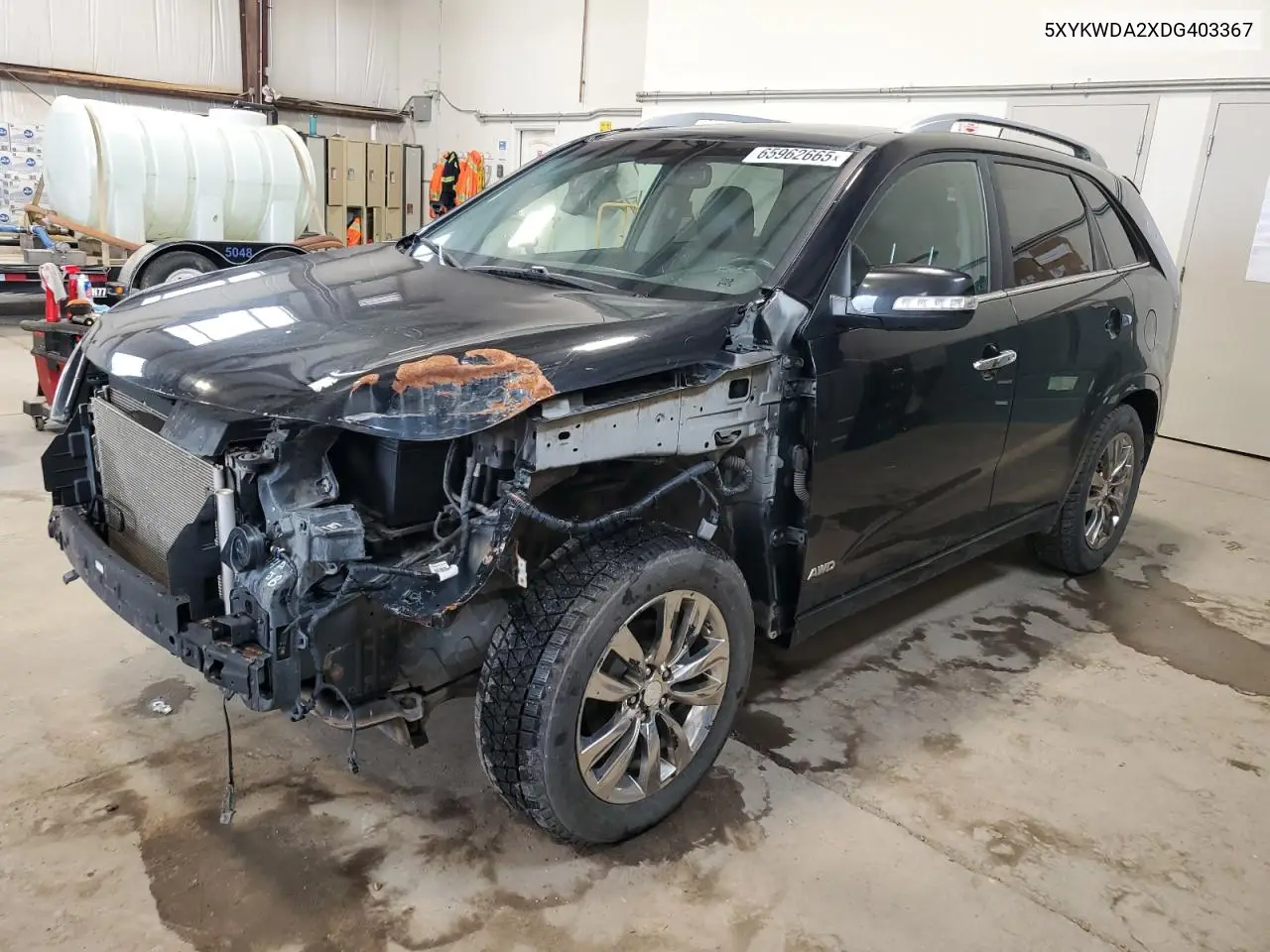 2013 Kia Sorento Sx VIN: 5XYKWDA2XDG403367 Lot: 65962665