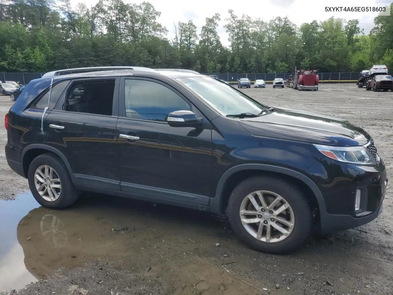 2014 Kia Sorento Lx VIN: 5XYKT4A65EG518603 Lot: 56699255