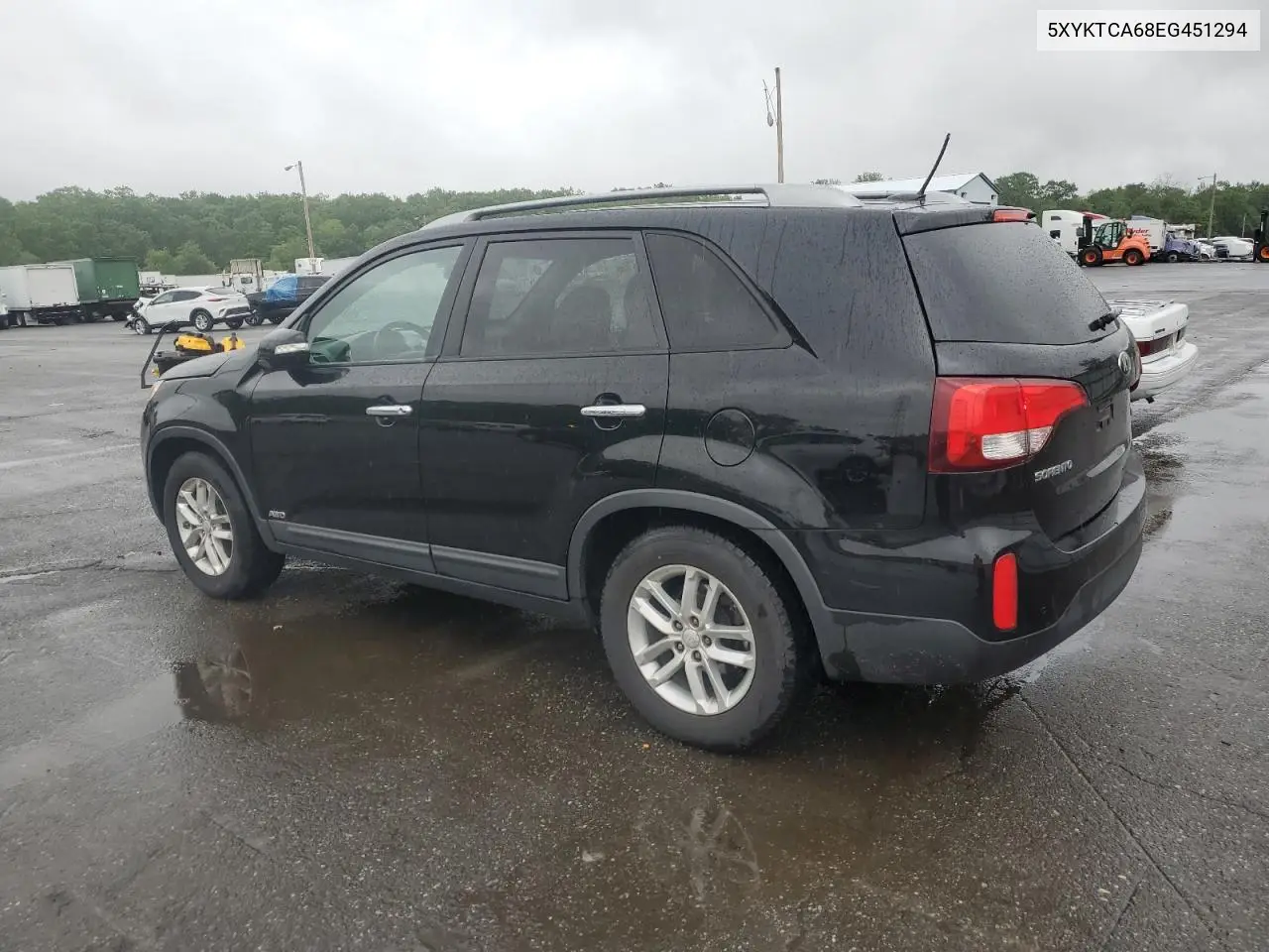 2014 Kia Sorento Lx VIN: 5XYKTCA68EG451294 Lot: 56983165