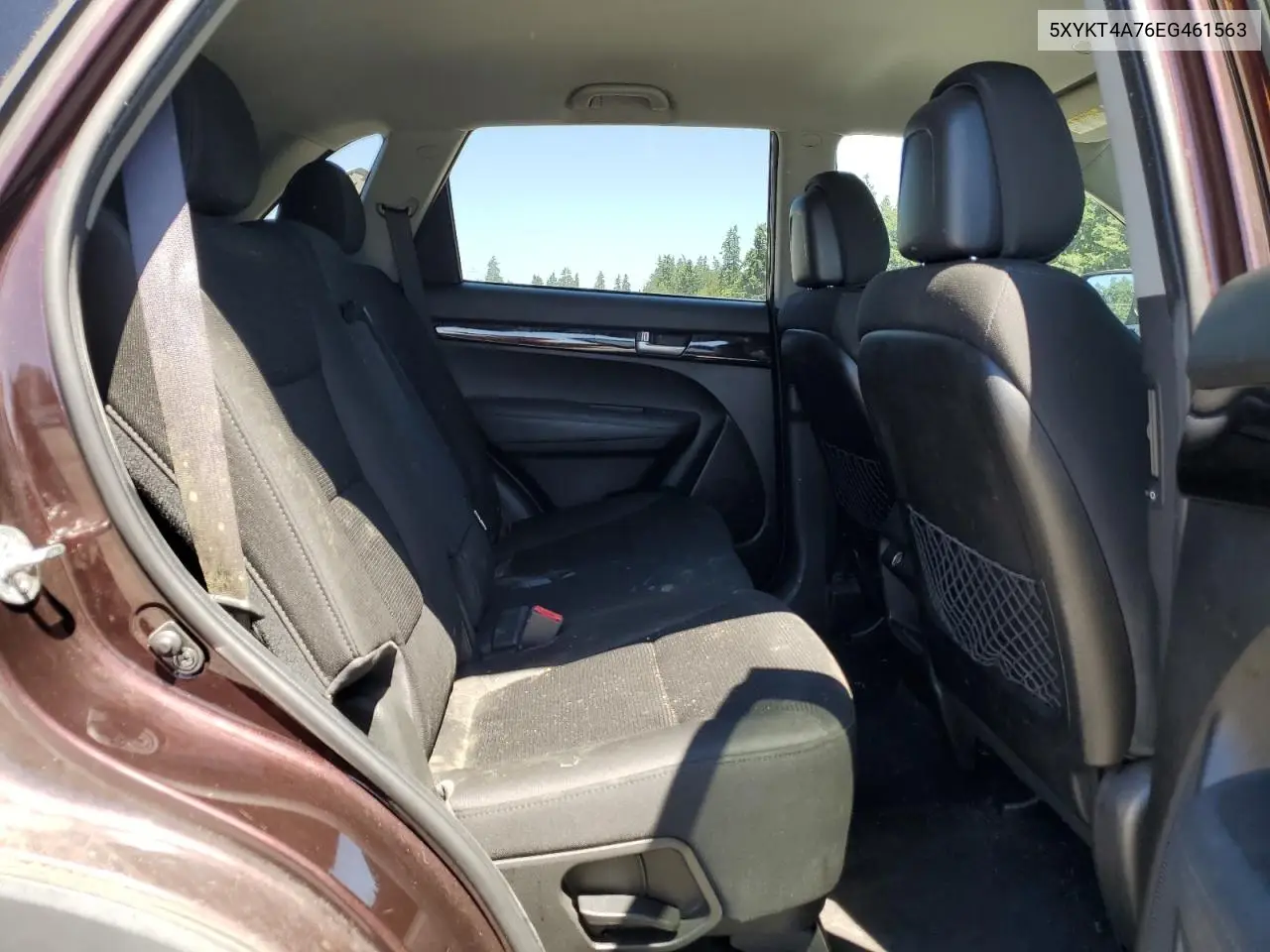 2014 Kia Sorento Lx VIN: 5XYKT4A76EG461563 Lot: 62213405