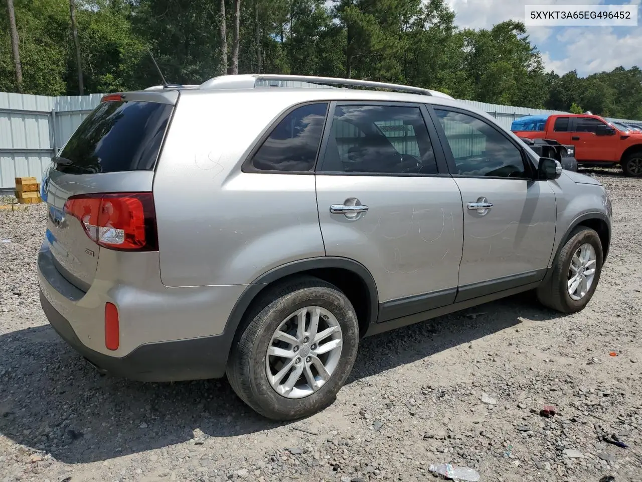 2014 Kia Sorento Lx VIN: 5XYKT3A65EG496452 Lot: 62646475
