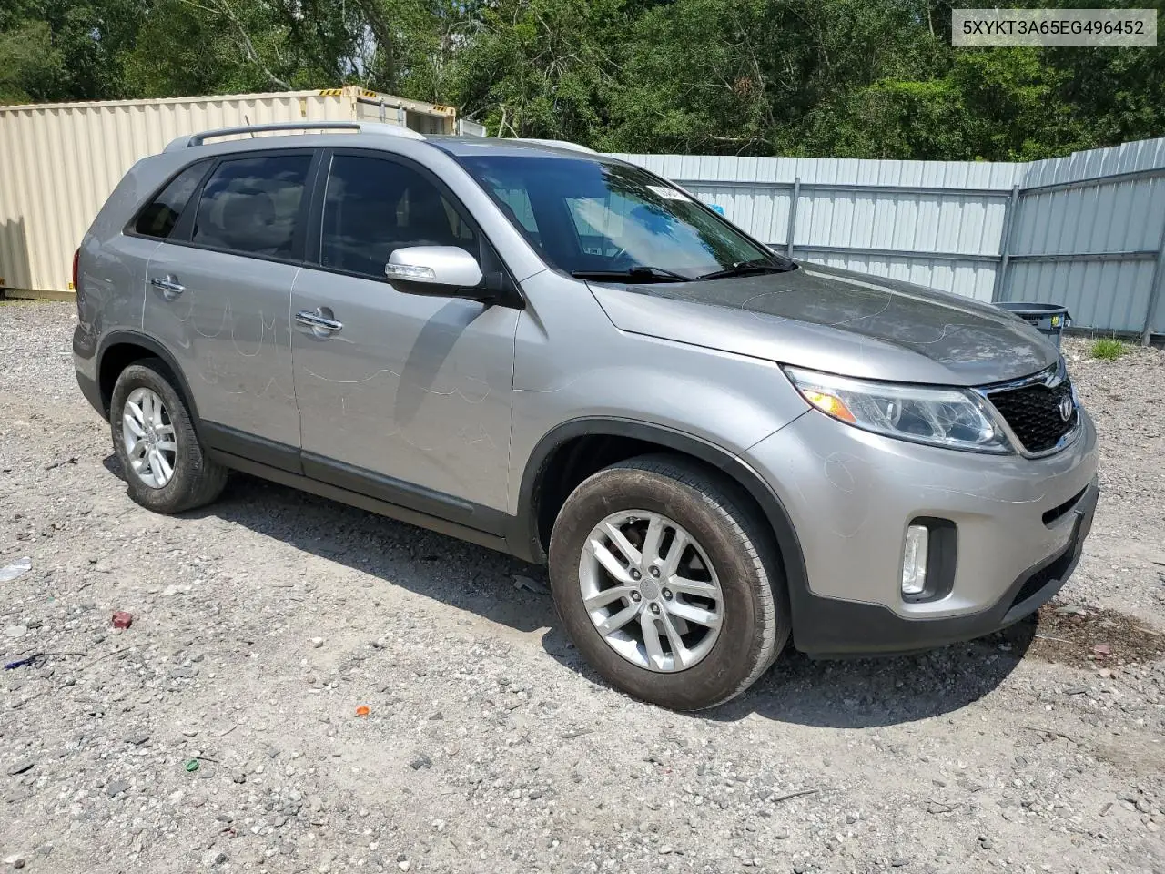2014 Kia Sorento Lx VIN: 5XYKT3A65EG496452 Lot: 62646475