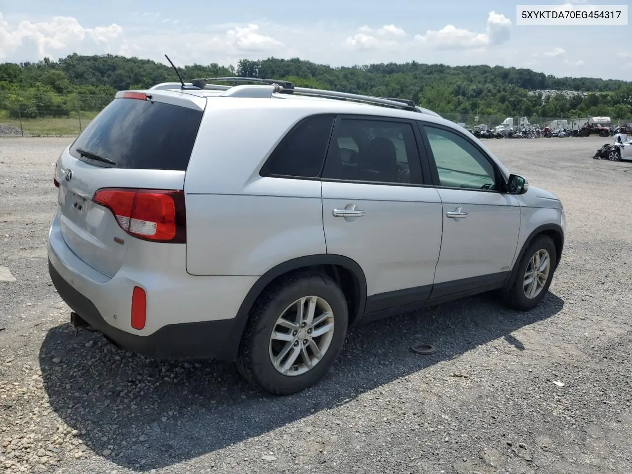 2014 Kia Sorento Lx VIN: 5XYKTDA70EG454317 Lot: 63007505