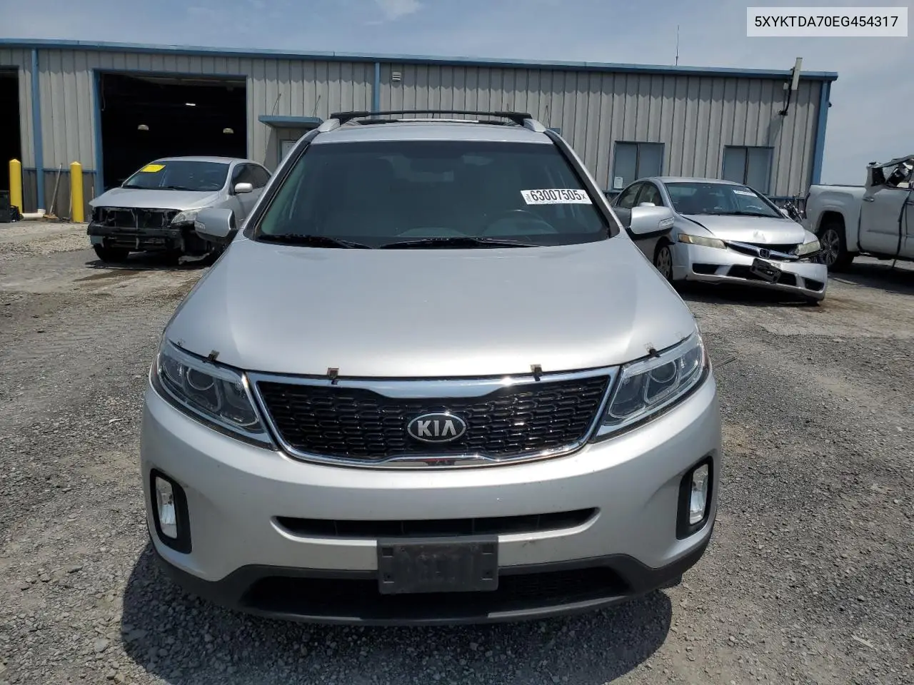 2014 Kia Sorento Lx VIN: 5XYKTDA70EG454317 Lot: 63007505