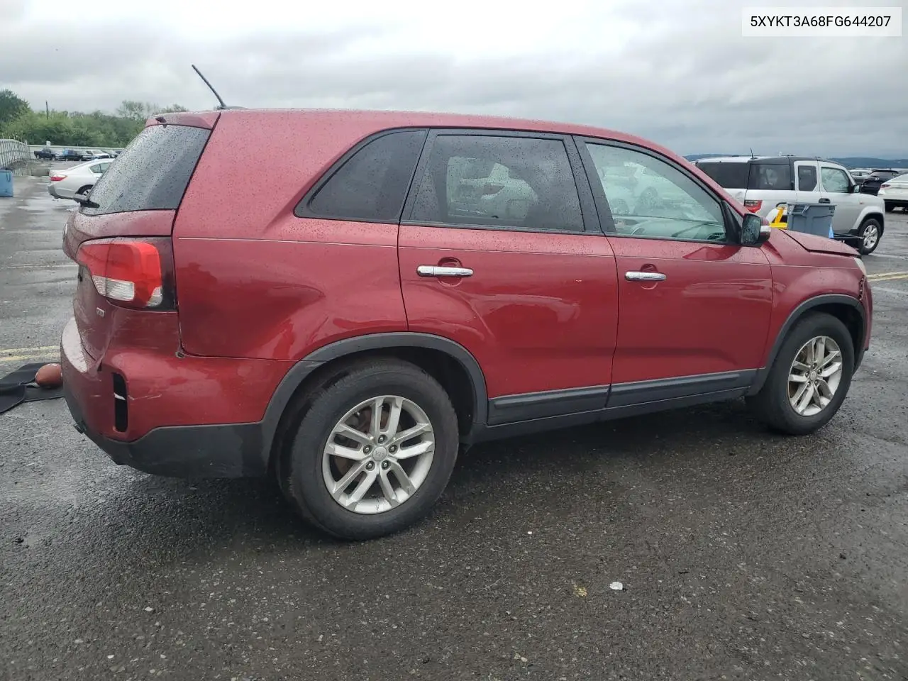 2015 Kia Sorento Lx VIN: 5XYKT3A68FG644207 Lot: 56126315