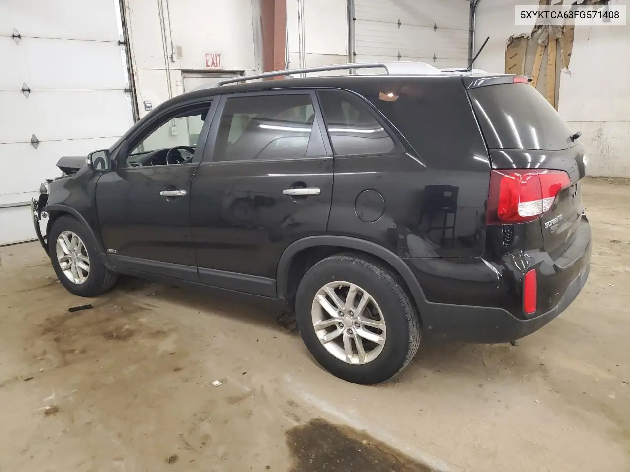 2015 Kia Sorento Lx VIN: 5XYKTCA63FG571408 Lot: 56397435