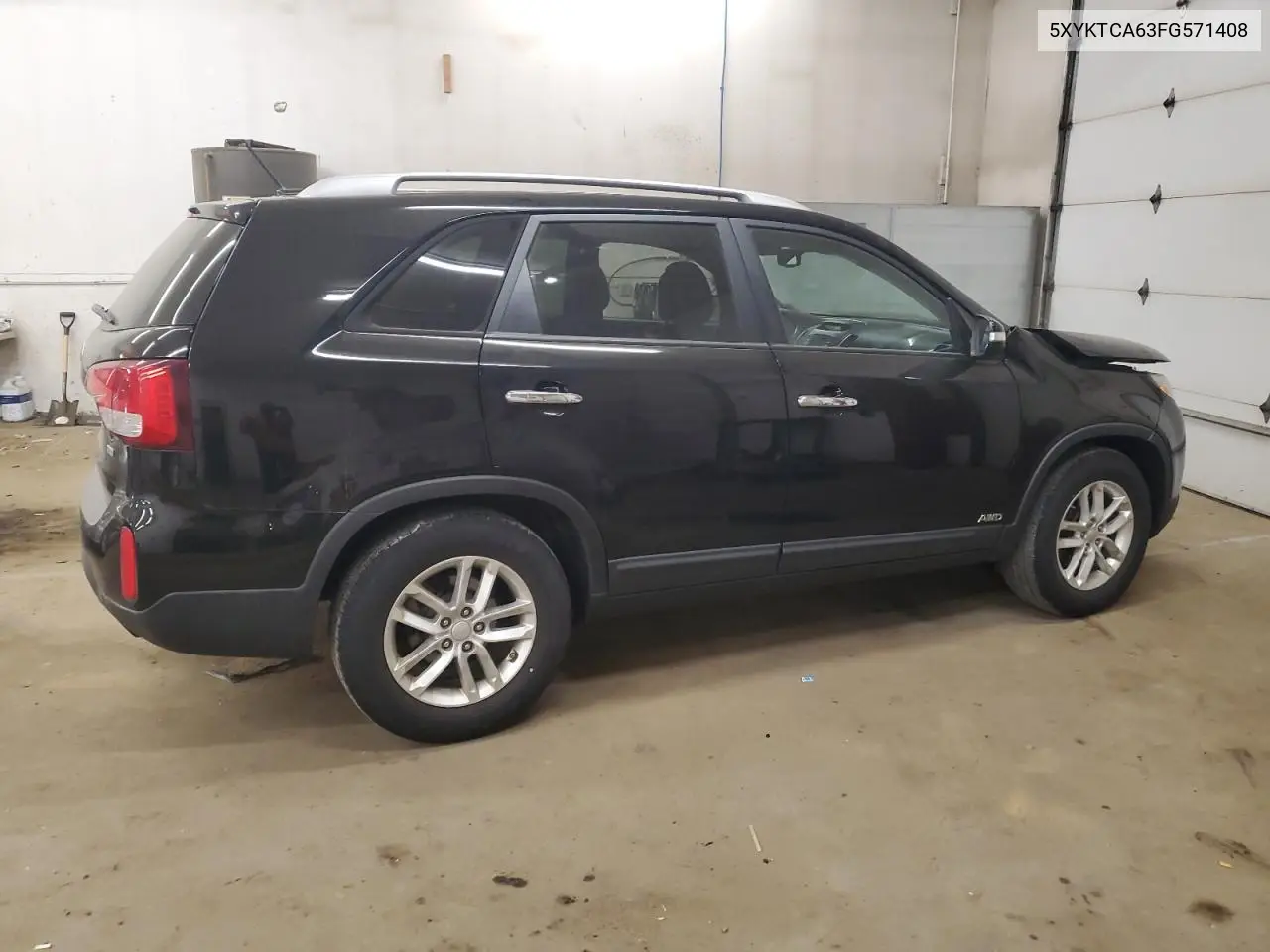2015 Kia Sorento Lx VIN: 5XYKTCA63FG571408 Lot: 56397435